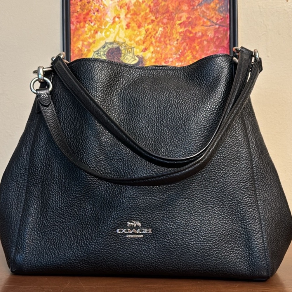 Coach leather bag